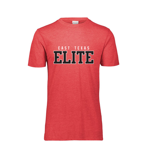 [FTSCUBRD-AS-LOGO3] Decker Men's Tri-Blend T-Shirt - Short Sleeve (Adult S, Red, Logo 3)