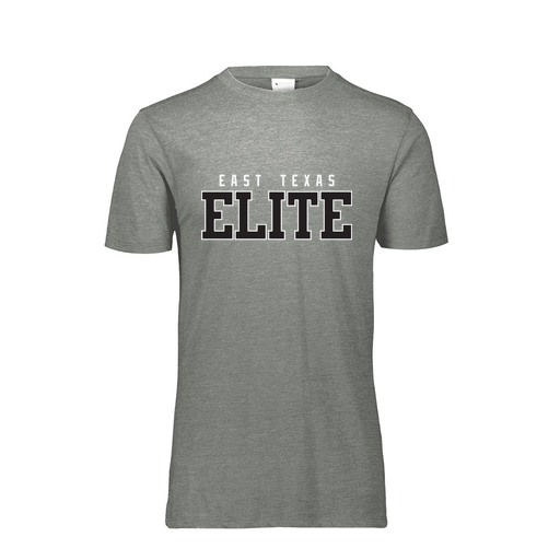 [FTSCUBGY-YS-LOGO3] Decker Youth Tri-Blend T-Shirt - Short Sleeve (Youth S, Gray, Logo 3)