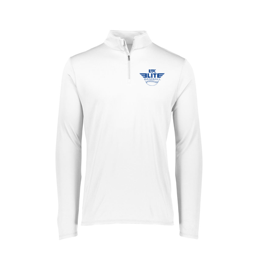 [FTLQFLWH-FAXS-LOGO1] Decker Women's Flex-Lite 1/4 Zip Shirt (Female Adult XS, White, Logo 1)