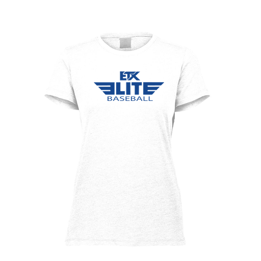 [FTSCUBWH-FAXS-LOGO2] Decker Women's Tri-Blend T-Shirt - Short Sleeve (Female Adult XS, White, Logo 2)