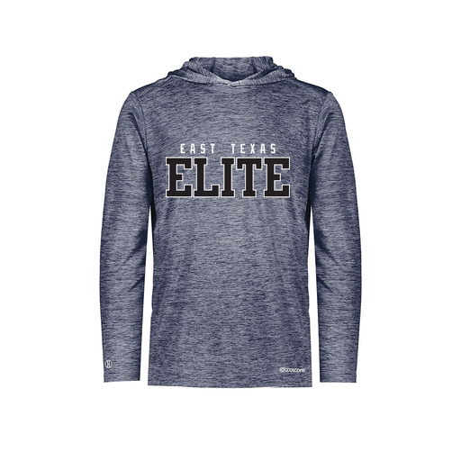 [FOLHCGNV-AS-LOGO3] Decker Men's Charge Hoodie (Adult S, Navy, Logo 3)