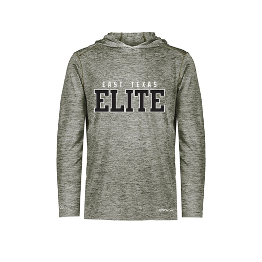 [FOLHCGGY-AS-LOGO3] Decker Men's Charge Hoodie (Adult S, Gray, Logo 3)