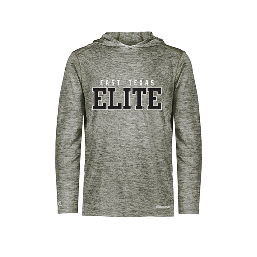 [FOLHCGGY-YS-LOGO3] Decker Youth Charge Hoodie (Youth S, Gray, Logo 3)