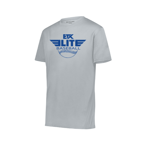 [222819.099.XXS-LOGO1] Youth Movement Dri Fit Shirt (Youth XXS, Silver, Logo 1)