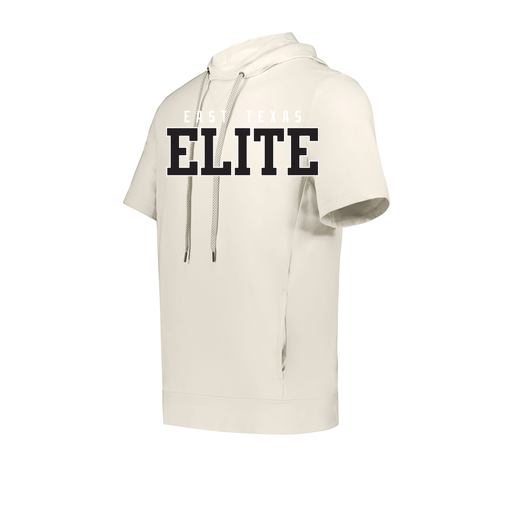 [222605-WHT-YS-LOGO3] YOUTH VENTURA SOFT KNIT SHORT SLEEVE HOODIE (Youth S, White, Logo 3)